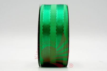Matte & Glossy Woven Ribbon_green